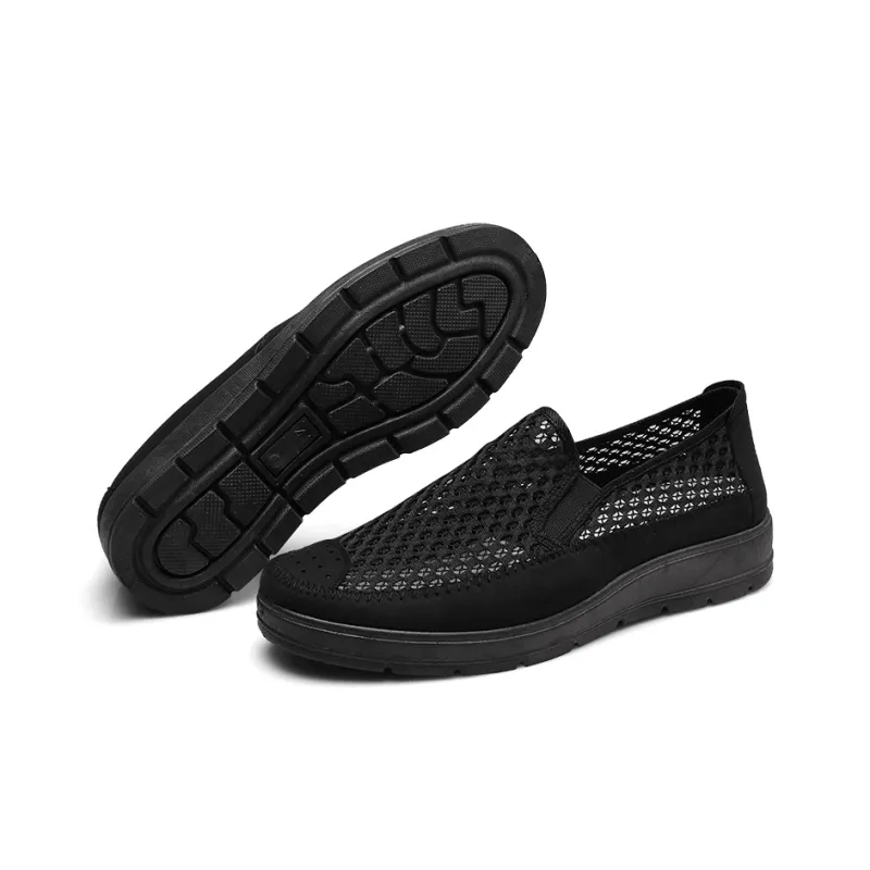 Strongman Casual Shoes Men Low Top Black/Gray-4