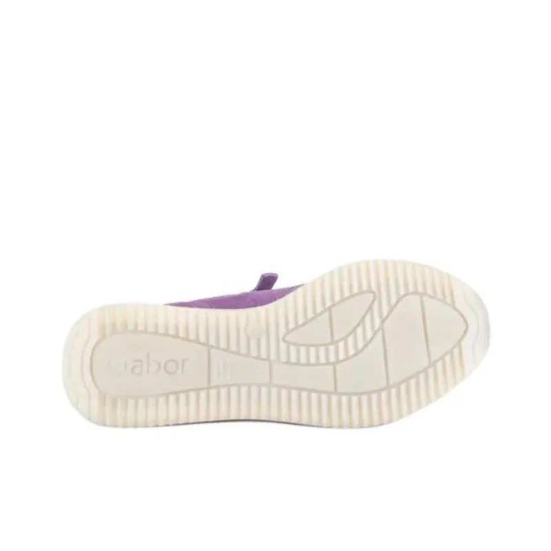 Gabor Fashion Low-Top Casual Shoes Women's Purple-5