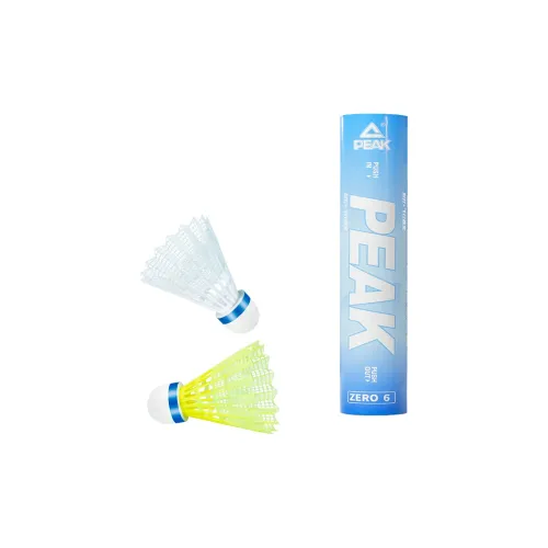 PEAK 6 Pack Nylon Indoor Outdoor Outdoor Training Everyday Entertainment Shuttlecocks
