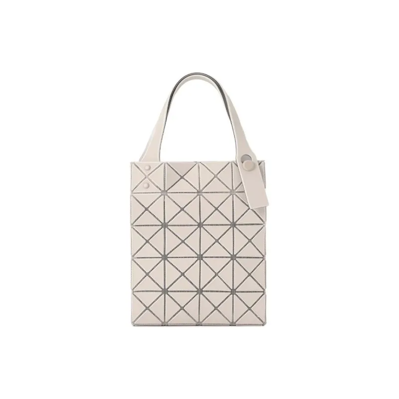 ISSEY MIYAKE Prism Polyvinyl Chloride Tote Bag Shopping Bag Handbag Women's Beige-0