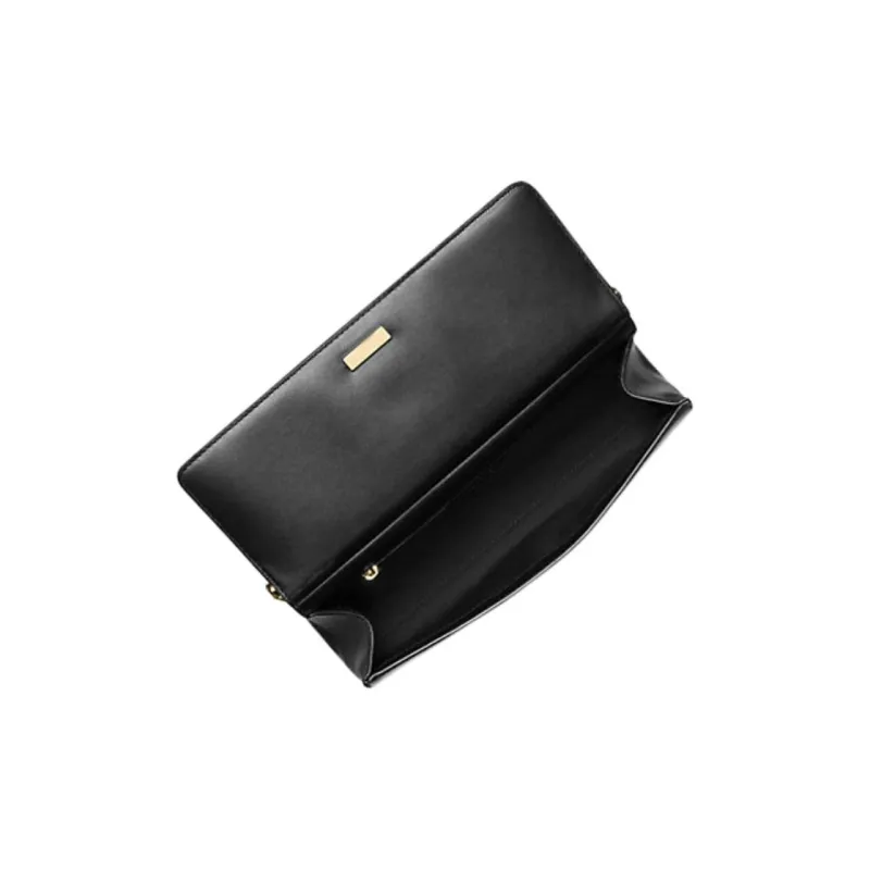 MICHAEL KORS Nubuck Leather Shoulder Bag Medium Size Women's Black-2