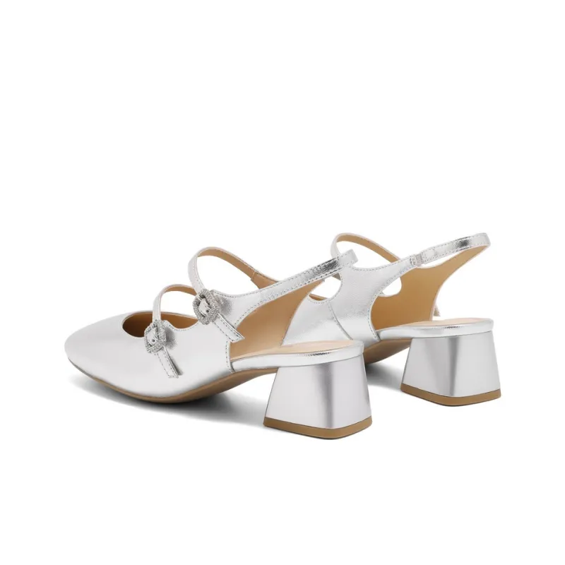 BELLE Block Heel High Heels Women's-3