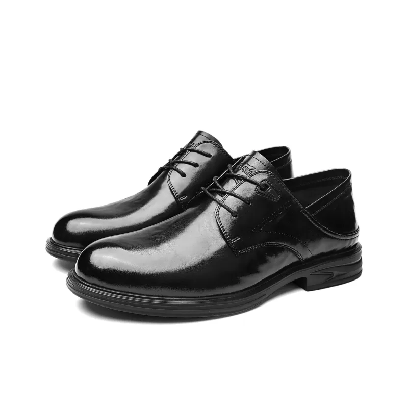 G.N.SHIJIA Dress Shoes Men's Black-2