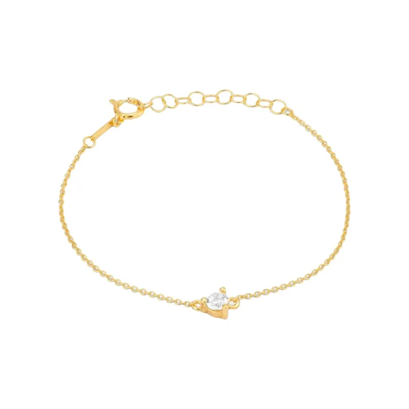 Radiant Gemstone Bracelets Women's Gold-0