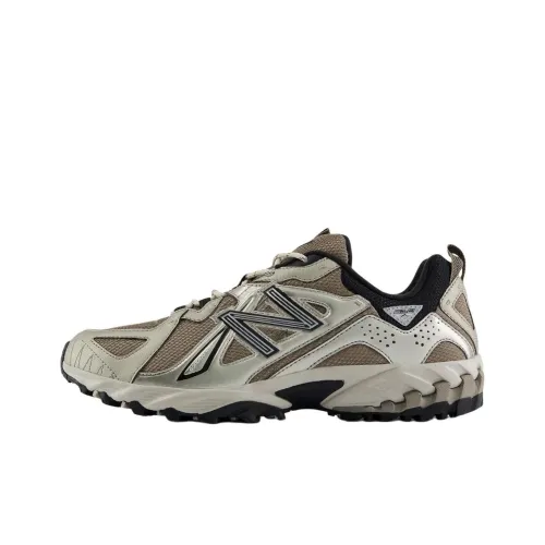 New Balance ML610 Anti Slip Wear Resistant Low Top Casual Running Shoes Men's Gray Brown