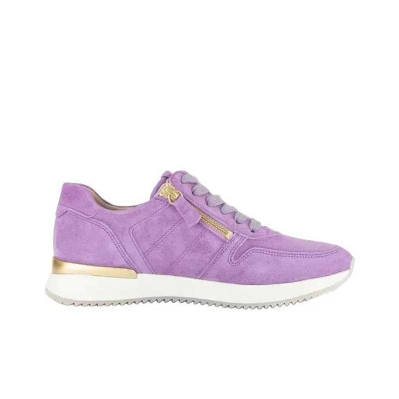 Gabor Fashion Low-Top Casual Shoes Women's Purple-1