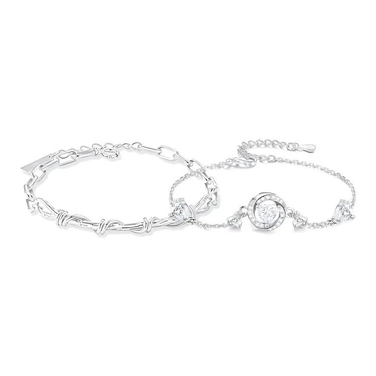 JOLLY NOTE Everyday Gentle Commute Versatile Cool And Refreshing Bracelets Unisex-0