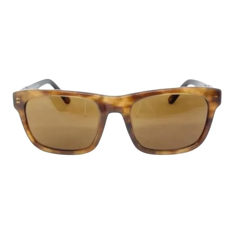 Vuarnet Acetate Plastic Rectangular Sunglasses Men's Tortoiseshell-1