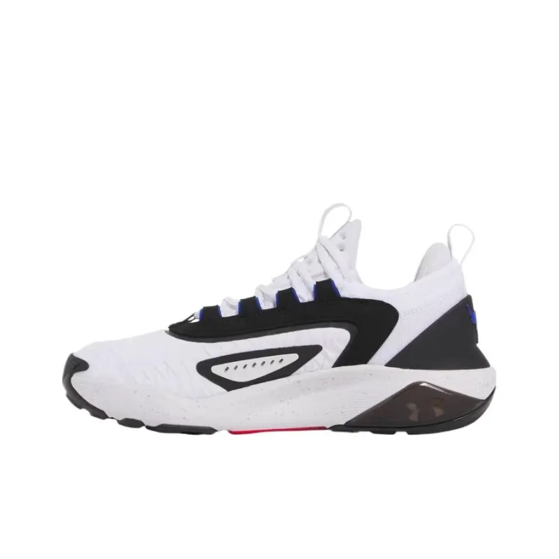 Under Armour Abrasion-Resistant Low-Top Training Shoes Women's White-0