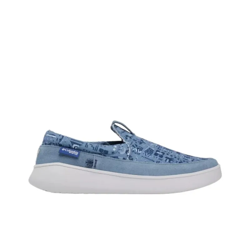 Columbia PFG Boatside Abrasion-Resistant Low-Top Casual Shoes Men's Blue-1