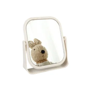 A Few More Cute Portable Straw Makeup Mirror In 'Ins' Minimalist Style Desktop Stand Up Double Sided Mirror Beauty Tool