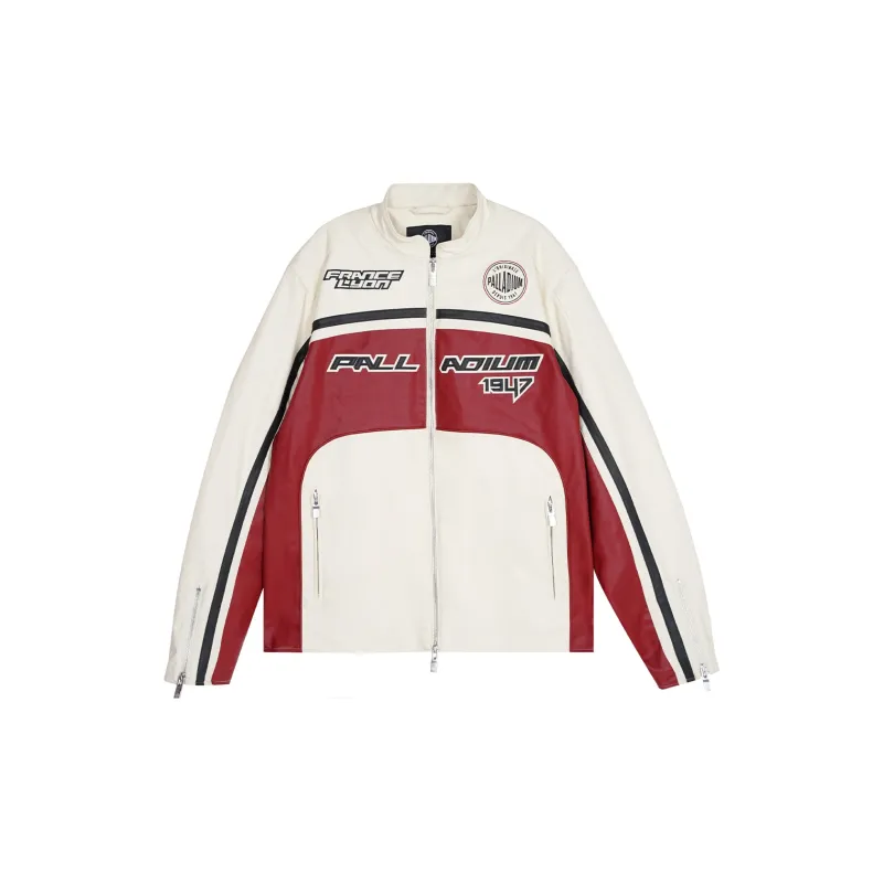 Palladium Leather Jacket Unisex-4