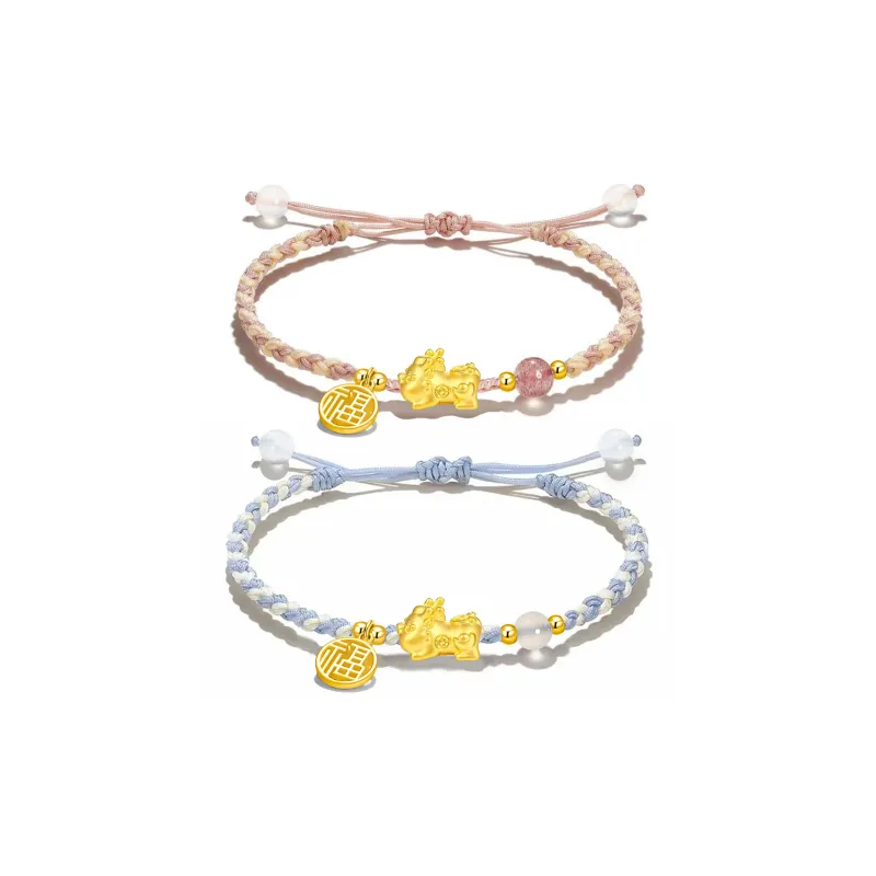 SINO GEM S999 Fine Silver Bracelets Unisex-7
