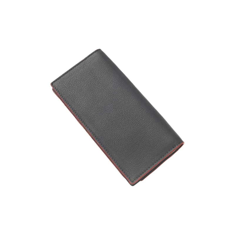 CERRUTI 1881 Calfskin Wallet Men's Black-1
