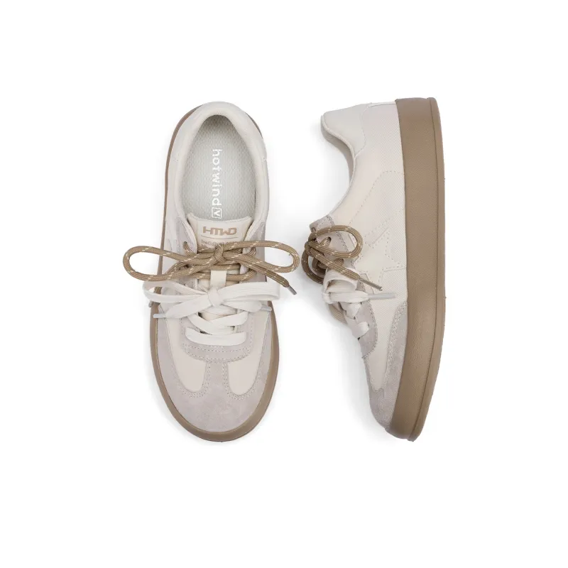 Hotwind Heartbeat Early Spring Collection Ah Gan Shoes Low Top Skateboard Shoes Women's-1