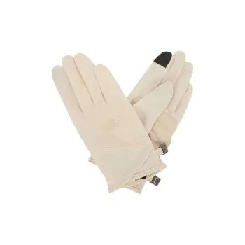 THE NORTH FACE Elastane Polyester Polyurethane Silicone Nylon Gloves Women's Beige