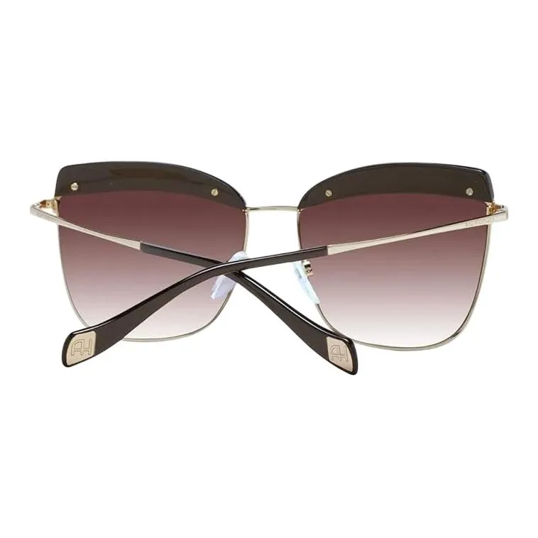 Ana Hickmann Aviator Sunglasses Women's Silver-2