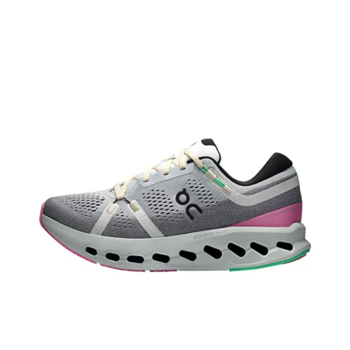 On Cloudsurfer Anti Slip Wear Resistant Low Top Casual Running Shoes Men's Gray