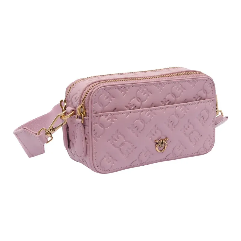 PINKO Logo Embossed Mini Camera Bag-1