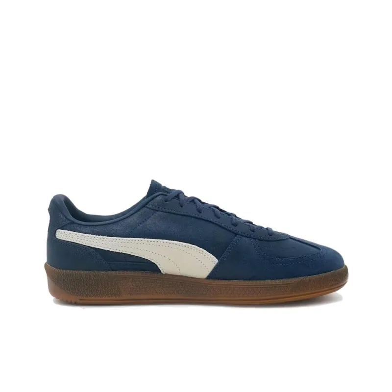 PUMA Palermo Anti Slip Wear Resistant Low Top Skateboard Shoes Women's Blue-1