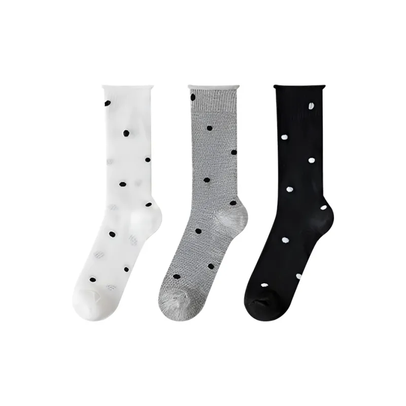 AOKANG Knee-High Socks Women's Combo Set-0