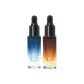 Gradient Essential Oil Bottle 10ml[Tea Brown 1 Pc+Blue 1 Pc]