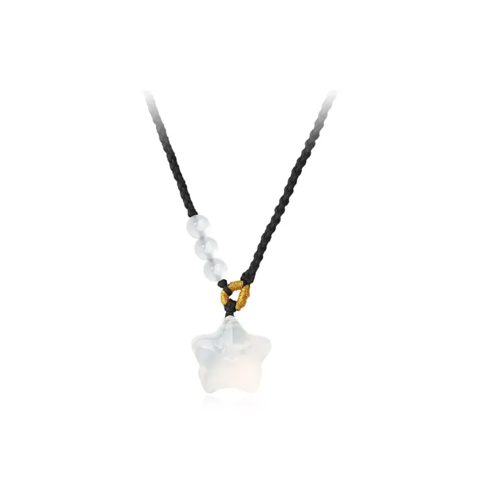 Ancient Jewelry Chalcedony Necklaces Unisex-0