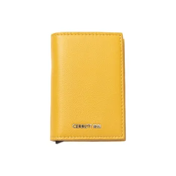 CERRUTI 1881 Leather Wallet Men's Yellow