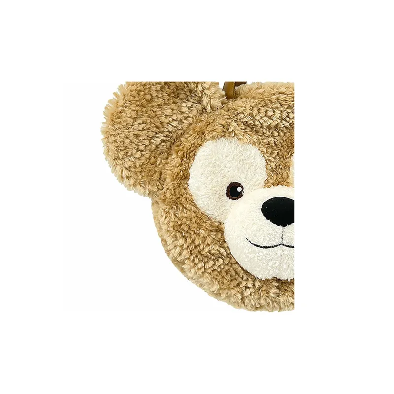 Disney Plush Handbag Medium Size Unisex Brown & White-2