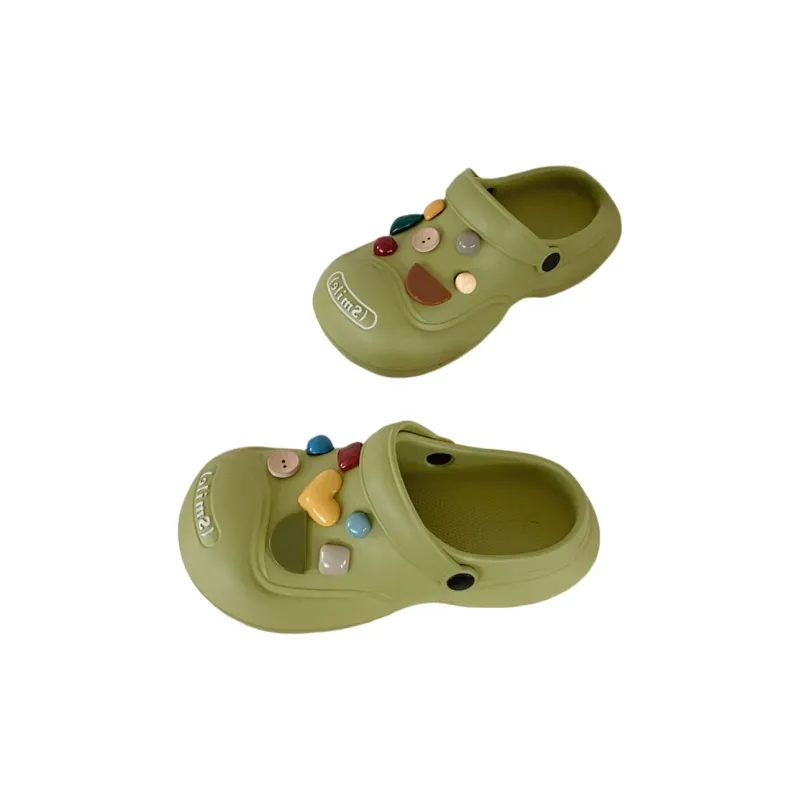 SHIGUDE Sandal Slippers Unisex, Milk White-9