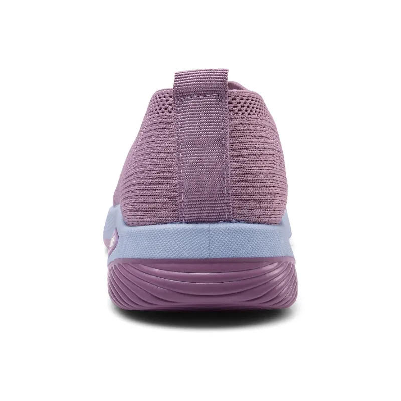 Strongman Casual Shoes Women's Low Top Taro/Black/Purple-2