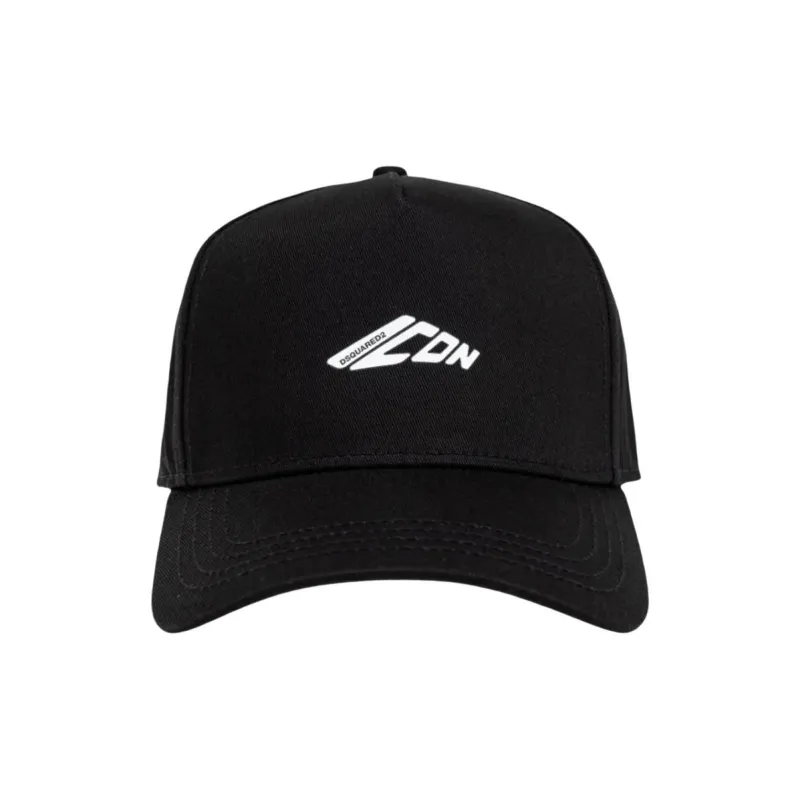 Dsquared2 Icon Logo Printed Baseball Cap-0