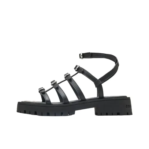 MARC JACOBS Kiki Roman Sandals Women's Black