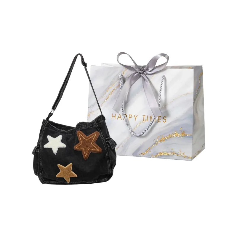 Miss Angel Denim Shoulder Bag Crossbody Bag Regular Women's Multicolor-5