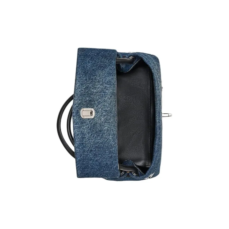 MARC JACOBS Denim Handbag, Shoulder Bag Mini Women's Denim Blue-3