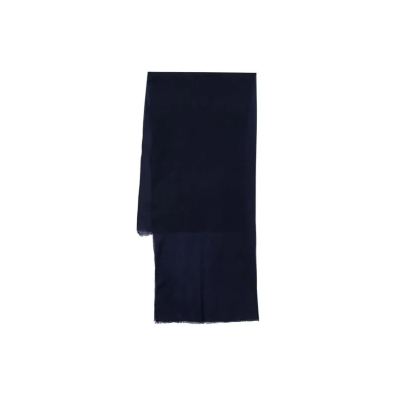 Polo Ralph Lauren Wool Knit Scarves Men's Marine Blue-2