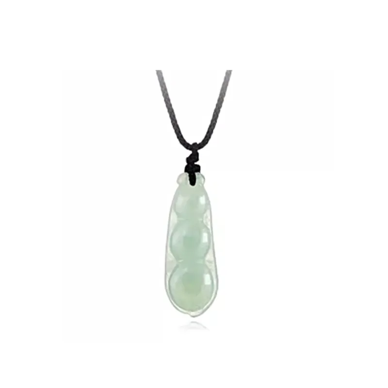 FMC Bean Type Jadeite Necklaces Unisex-0