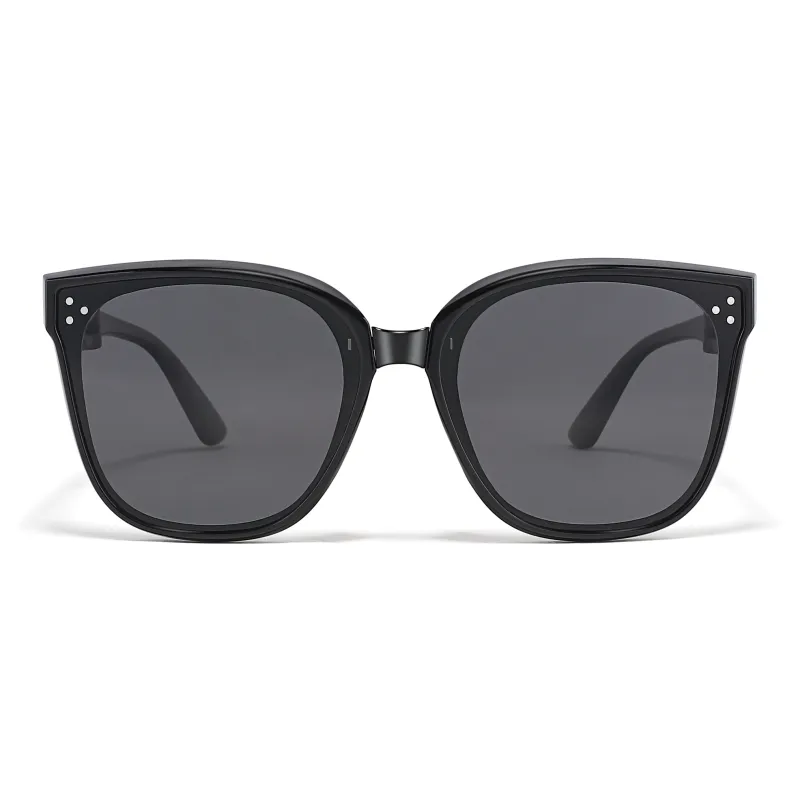 Sagawa TR/Memory Plastic Square Sunglasses Unisex-1