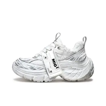 MIO Chunky Sneakers Unisex Low Top White