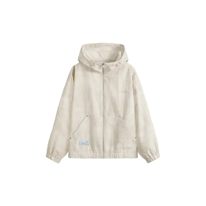 FAIRWHALE Jackets & Coats Unisex Beige Yellow-1