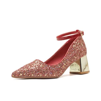 Dunnu Chunky Heel High Heels Women's