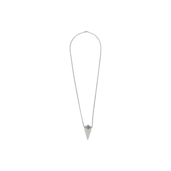 RICK OWENS Pyramid Charm Necklace
