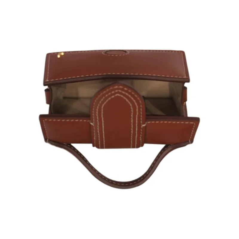Jacquemus Le Bambino Calfskin Shoulder Bag Crossbody Bag Handbag Mini Women's Tawny-4