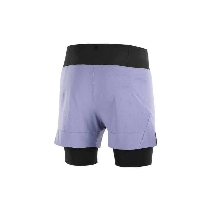 SALOMON Casual Shorts Men's Purple-1