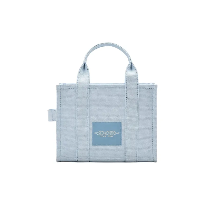 MARC JACOBS The Small Tote Canvas Cloud Blue-2