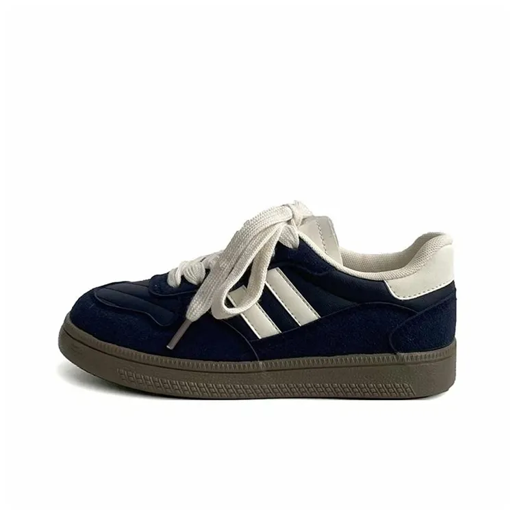 WJA Slip-Resistant Cushioning Impact Resistance Wear-Resistant Lightweight Low-Top Skateboard Shoes Women's-0