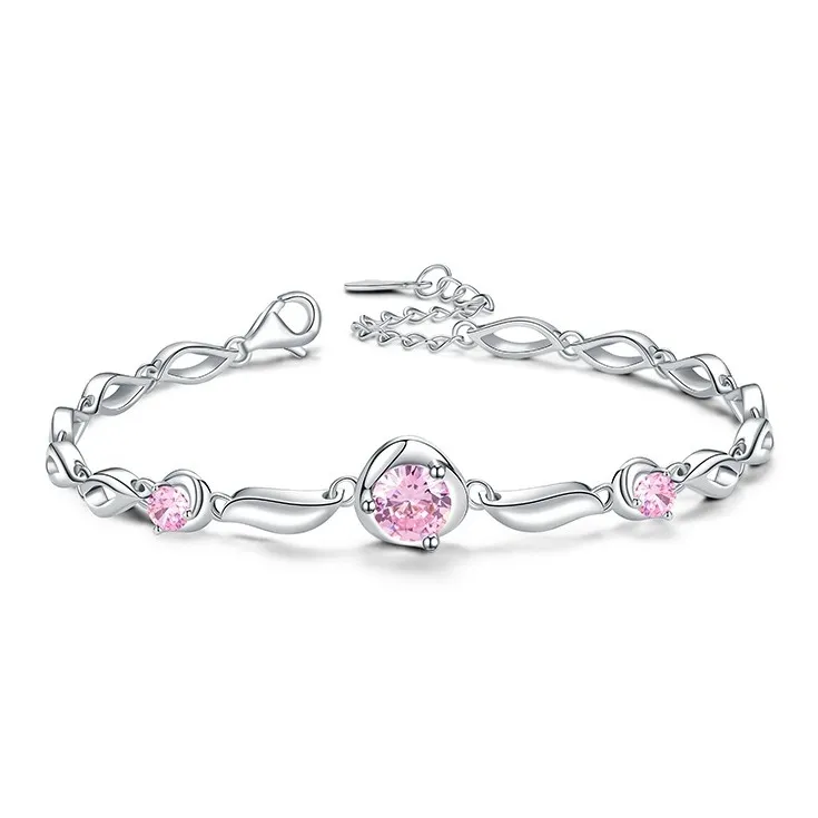 GOOUI S925 Silver Bracelets Women's-4