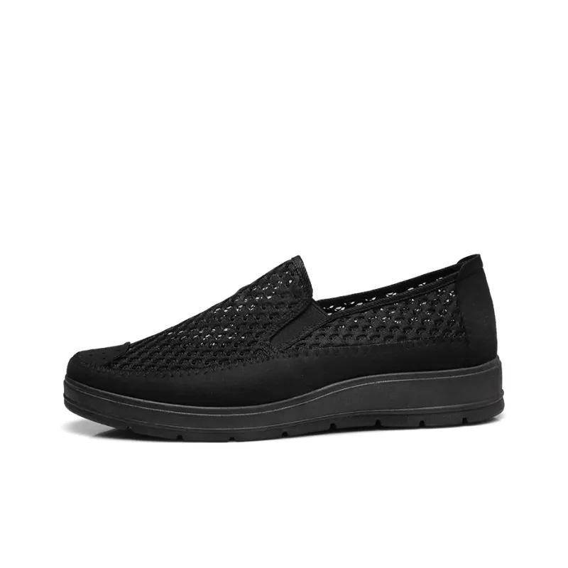 Strongman Casual Shoes Men Low Top Black/Gray-1