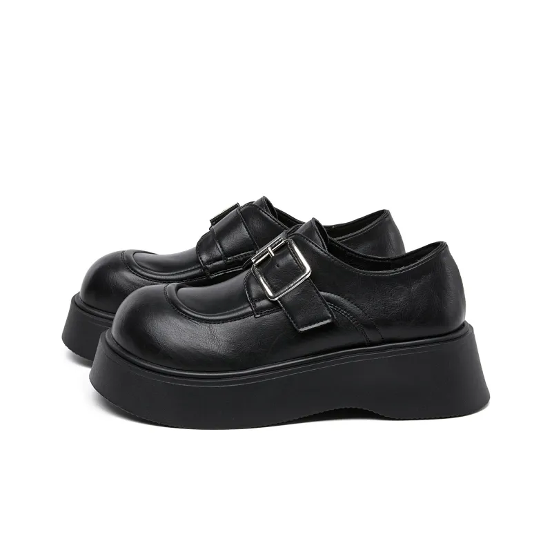 La Chapelle Casual Single Shoes Women's Black-1