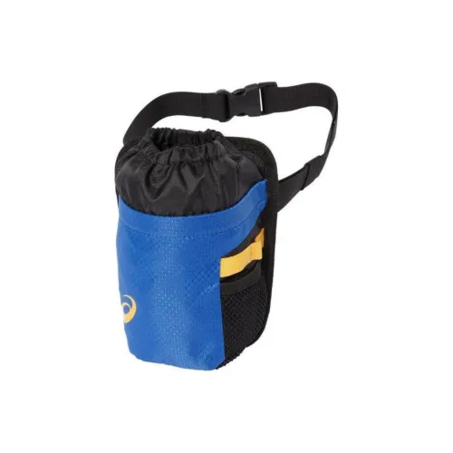 Asics Polyester Fanny Pack Unisex Blue & Black